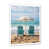 White Single Picture Framed
