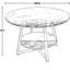 Table basse ronde moderne avec rangement, table centrale circulaire à 2 niveaux pour le salon, le bureau personnel et les petits espaces, assemblage facile, conception en bois robuste et en métal-1699545362