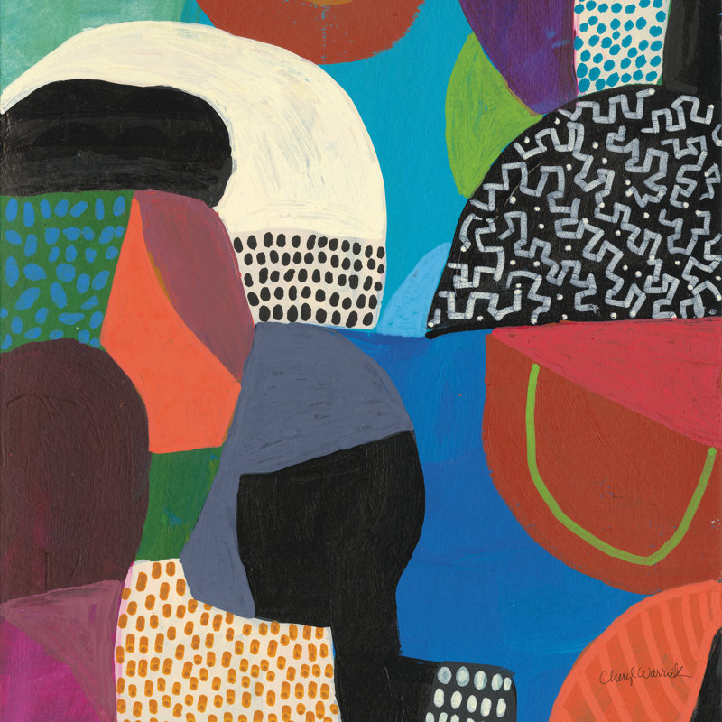 «Wait» par Cheryl Warrick - impression, H 36 po x l 36 po, Toile tendue