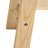 Solid Wood Rectangular Stool - Versatile Small Bench For Living Room, Bathroom, And Vanity Use