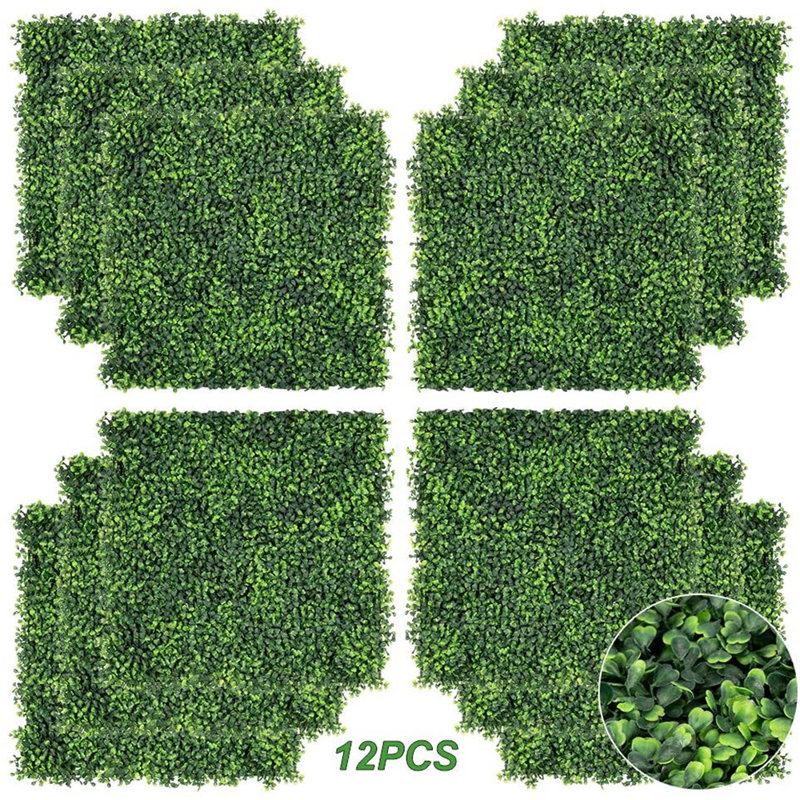 Herbe de buis artificielle 1 pièce de 1,97 po Howell