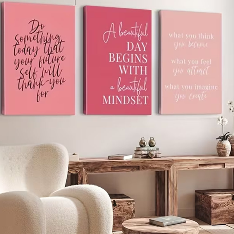 3 Piece Wrapped Canvas Print, 60 cm H x 120 cm W