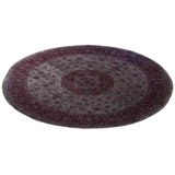 Overdyed Hand-Knotted Wool Modern-Contemporary Gray Area Rug 8' 3" x 8' 4"