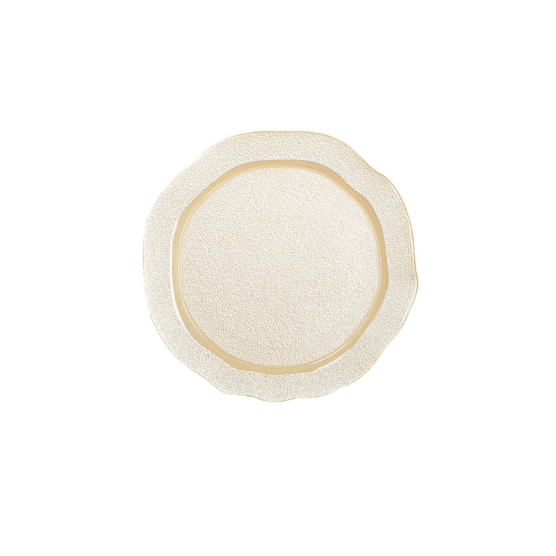 SALMON DINNER PLATE Set of 6, Beige