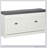 Bouffard Modern Entryway Shoe Storage Bench with Removable Cushion – 2 Flip-Drawer Organizer, Adjustable Shelves, Holds 8 Pairs-1814315745