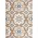 Mountview Geometric Cerulean Blue/Taupe/Ivory Area Rug