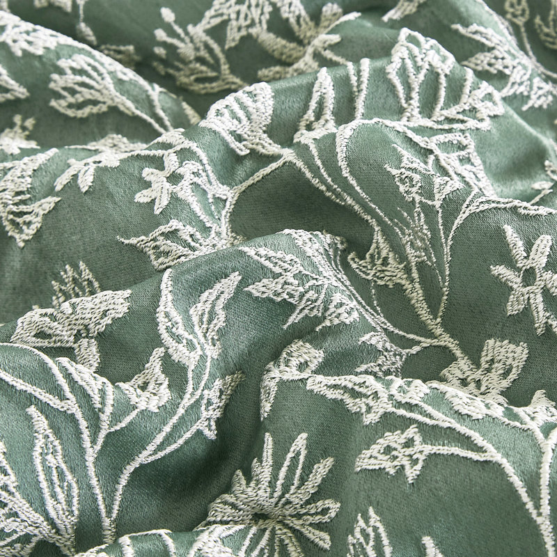 Ensemble d'édredon en jacquard de luxe 5 pièces Kaelyn, Grand lit