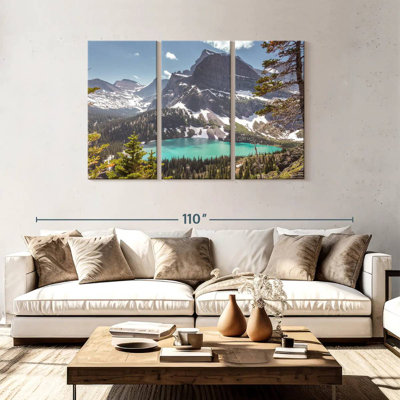 Alvord Glacier Park Mountain Scene