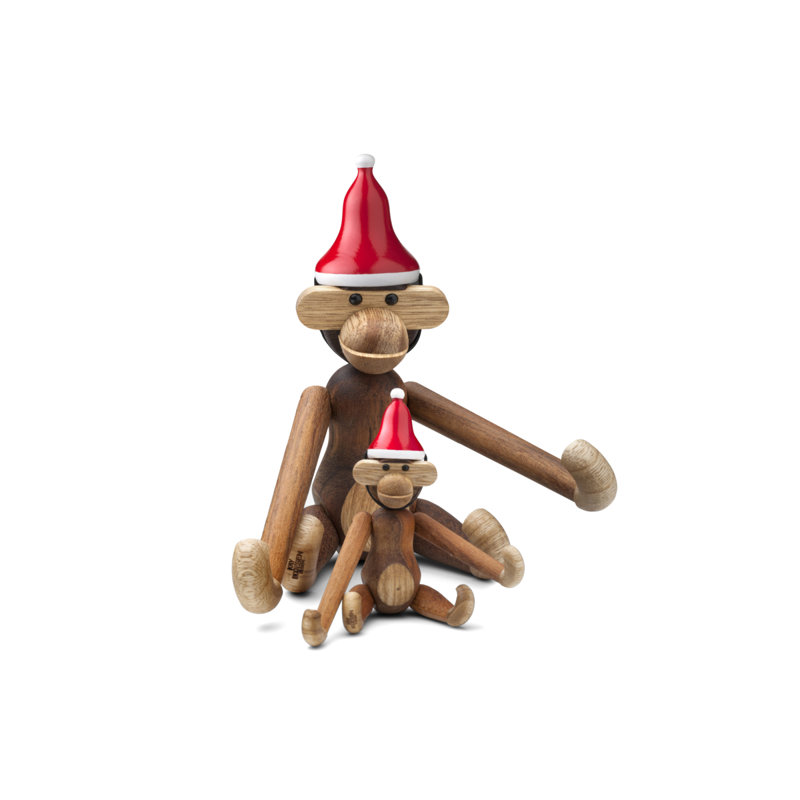 Figurines Christmas Monkey Figurines & Collectibles, 1.2" H x 1" W x 1" D