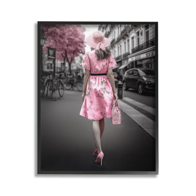 Femme branchée, giclée d'art par ZiweiLi