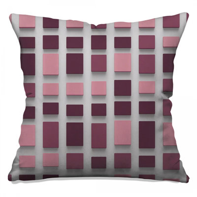 Coussins décoratifs rectangulaires roses