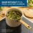 Farberware Forged Induction Ceramic Nonstick Sauce Pan, 3-Quart, Taupe