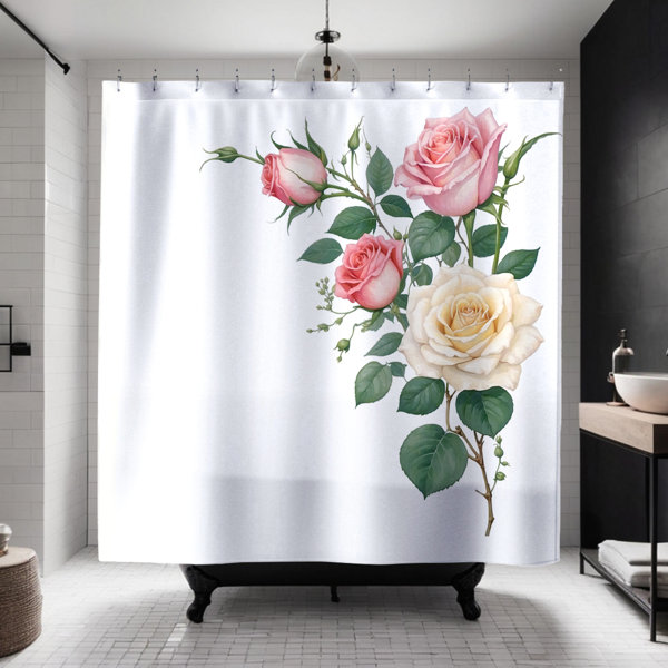 ULLI HOME Montoya Shower Curtain | Wayfair