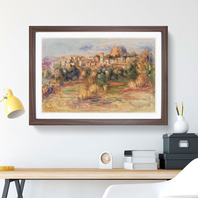 La Gaude by Pierre-Auguste Renoir - Picture Frame Painting