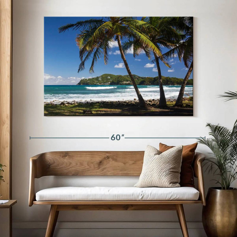 Caraïbes St. Lucia Gillard, H 34 po x l 51 po