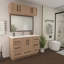 Meuble-lavabo autoportant avec lavabo en acrylique renforcé 48 po Victoria-100853536