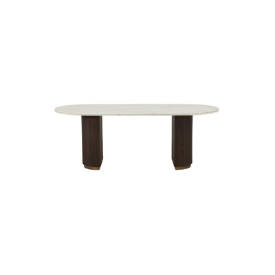 Oval Marble Dining Table