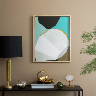 GraphicaII Framed Print - Solid Wood