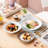 Ellum 18 Piece Porcelain China Dinnerware Set - Service for 6