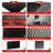 Pegboard Wall Organizer,48 x 36 inch Garage Storage Pegboard ,Metal Peg Board with Hooks & Storage Bins, Tool Panel Organizer