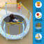 Trampoline de 55 pouces pour enfants avec trampoline intérieur et extérieur pour tout-petit