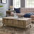 Cabral 4-Leg Coffee Table -  with Storage, Living Room-647455779