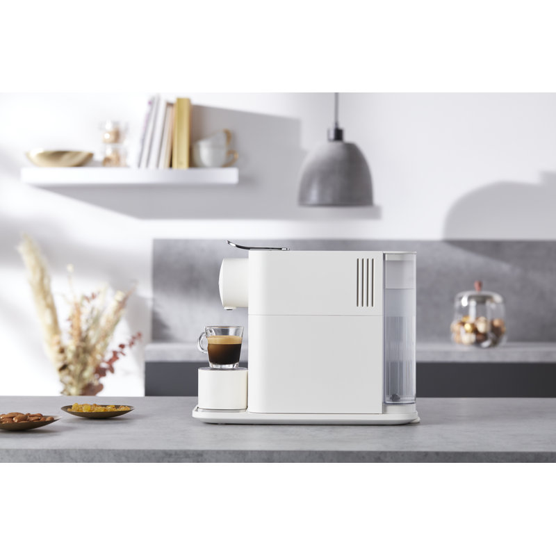 Nespresso Lattissima One Original Coffee and Espresso Machine with Milk Frother by De'Longhi, White