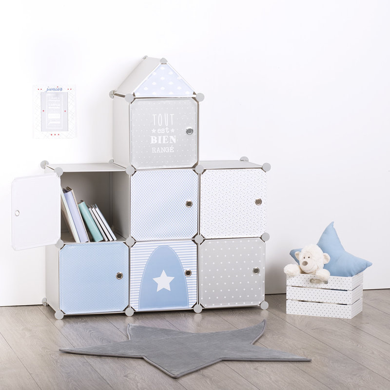 Ambrosius 109cm H X 95.5cm W Plastic / Acrylic Buildings & Architecture Kids Cube