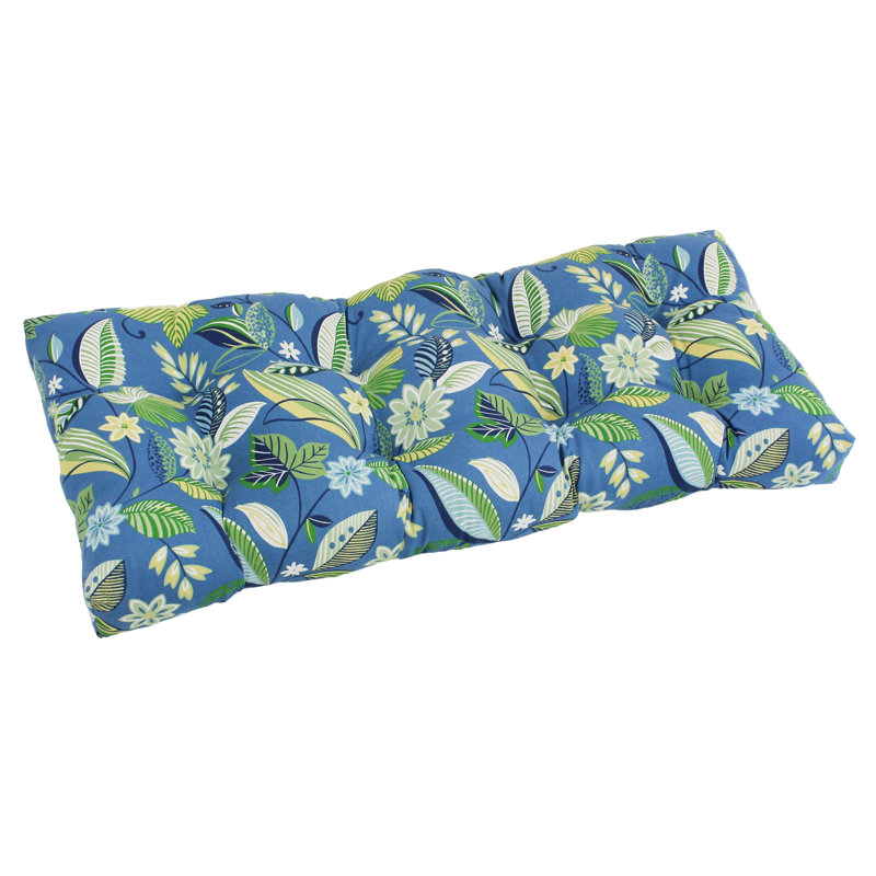 Outdoor 5'' Loveseat Seat Cushion, Skyworks Carribean