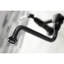 Robinet de salle de bain mural 2 trous Kingston-54357445