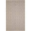Tapis brun / bleu en jute tissé à la main Andressa-22809525