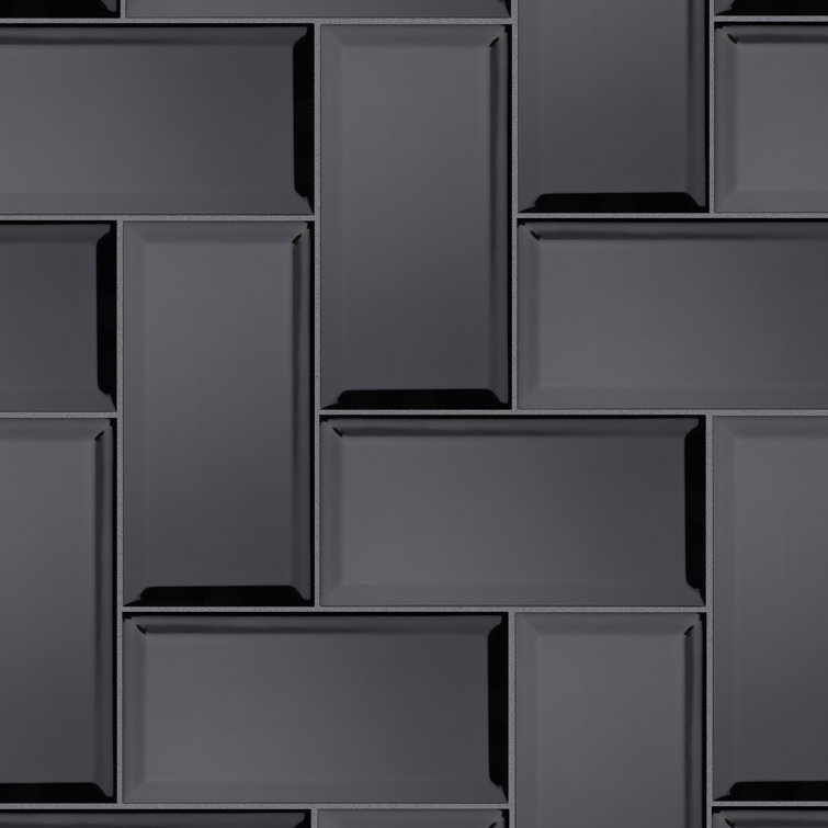 Santorini Biselado 4" x 8" Beveled Ceramic Subway Wall Tile
