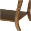 Walnut 2-shelf End Table-1997065413