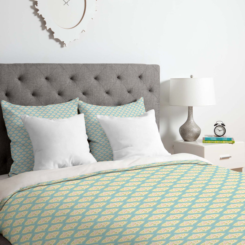 Sabine Reinhart Geometric Shapes Duvet Cover, King Duvet Cover + 2 King Shams