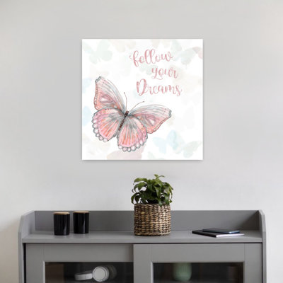 Papillon, rêve, délicat, élégant papillon éthéré, art mural nature
