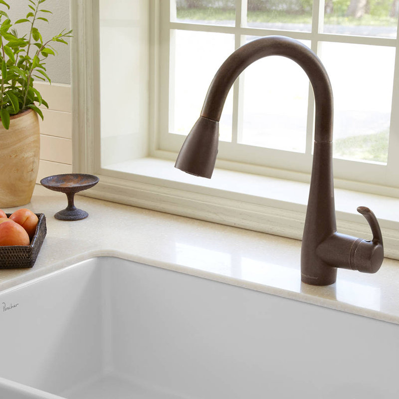 American Standard Quince Pull Down Kitchen Faucet, Oil Rubbed Bronze