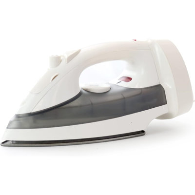 Cord-winder Steam Iron With Stainless Steel Soleplate And Adjustable Fabric Settings