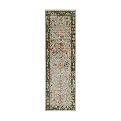 Tapis intérieur / extérieur en laine One-of-a-Kind Souvaine