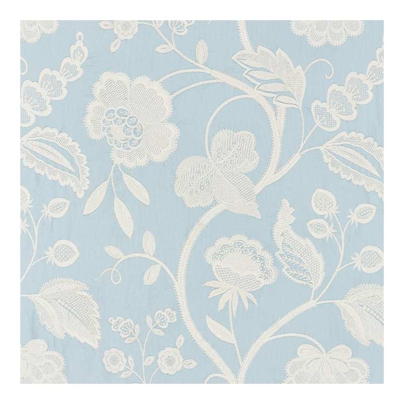 Botanica Kensington Embroidery Fabric, Sky