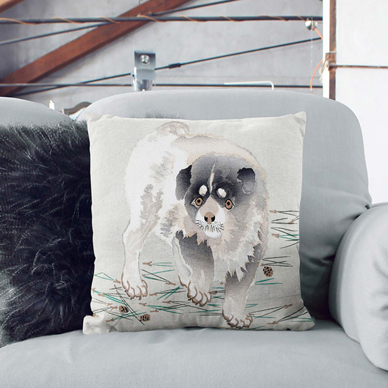 Square Throw Cushion, 40 x 40 cm, White