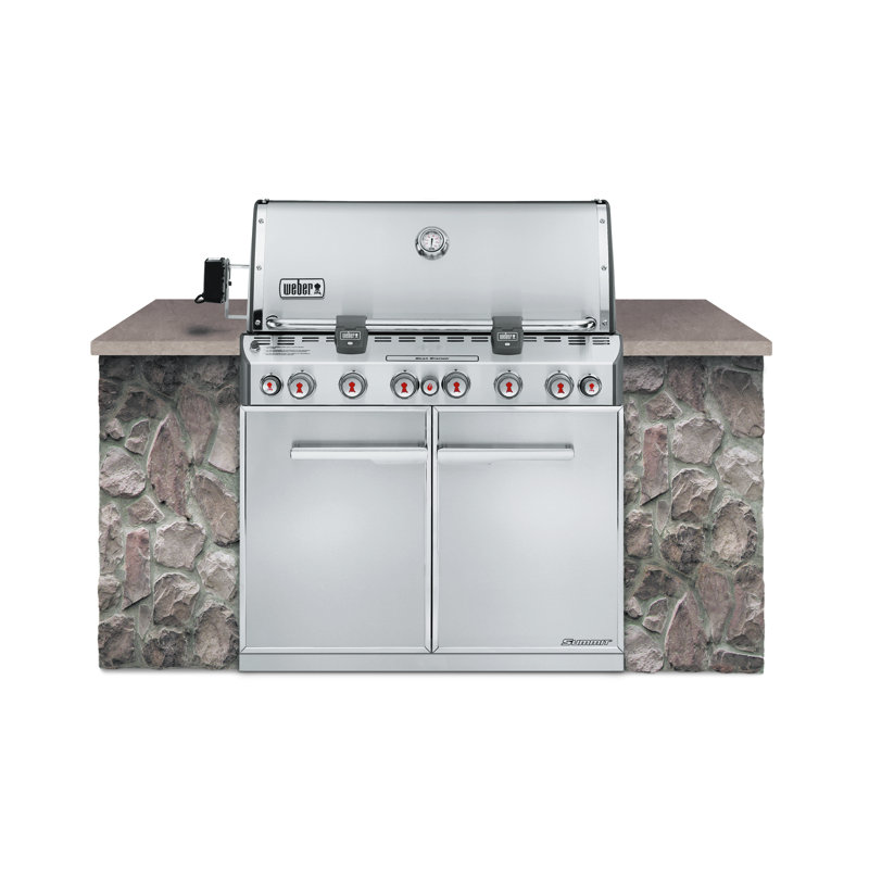 Summit Liquid Propane, Stainless Steel Built-In