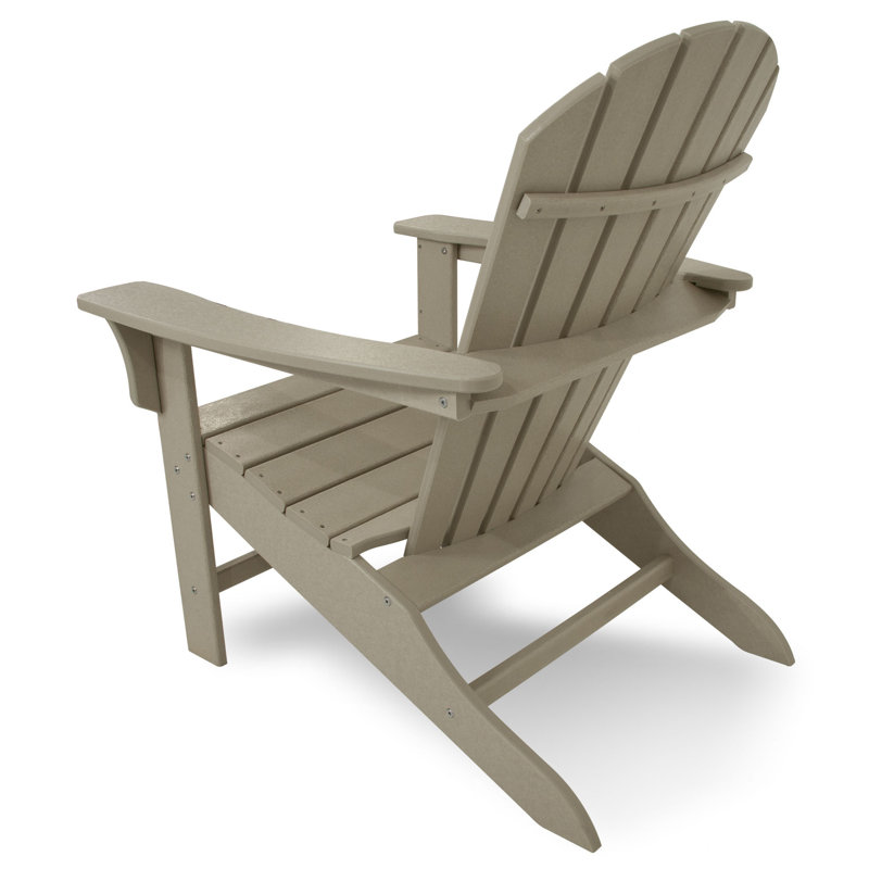Chaise Adirondack POLYWOOD Yacht Club Shellback, Château de sable