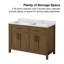 Ensemble de meuble-lavabo double 48 po OVE Decors Tahoe-1531065639-1531065638-1531065637