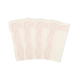 Colorblock Embroidered Linen Napkins