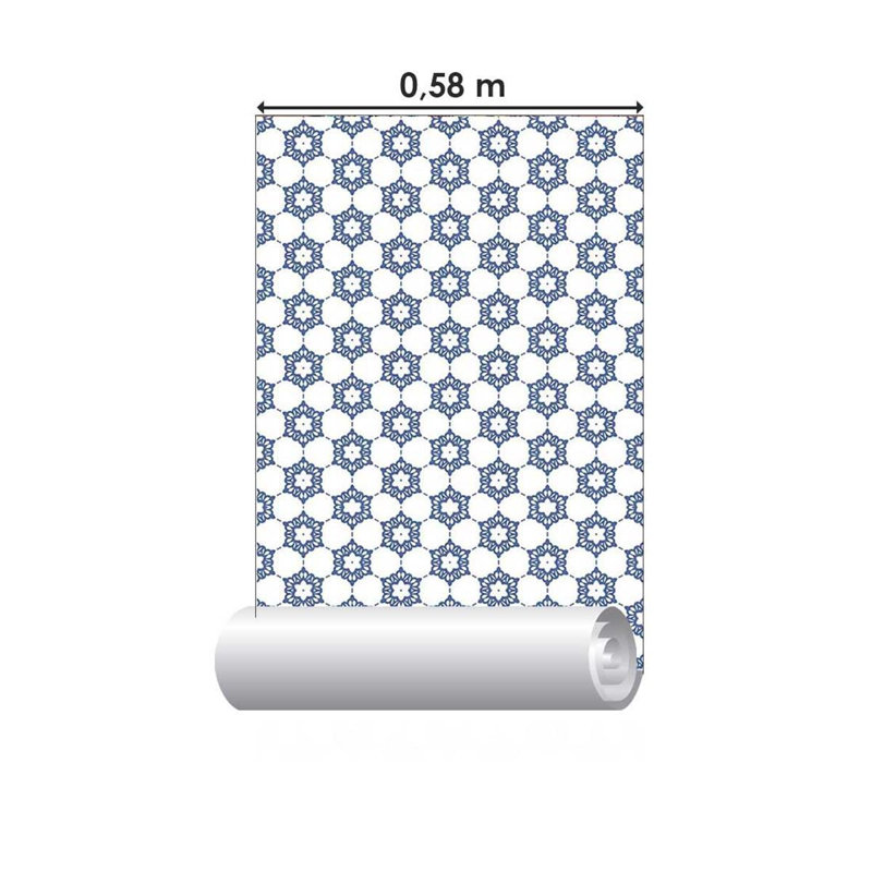 Panneau de papier peint auto-adhésif, L 24 po x L 126 po