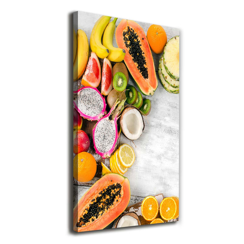 Clermont Fruits - Wrapped Canvas Print
