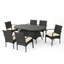 Ensemble repas 7 pièces avec coussins Mccoll-33490756