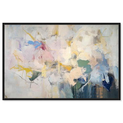 Toile parfaite situation pastel, art abstrait par Art Remedy