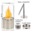 Bio-Ethanol Outdoor Tabletop Fireplace with Flame Guard-1326979557