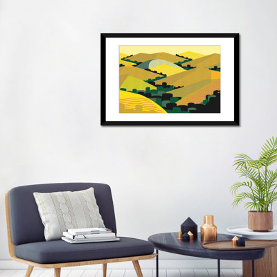 «California Hills», impression sur toile